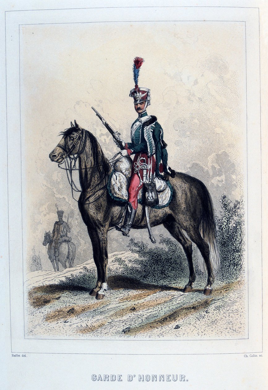 حرس الشرف ، 1859. بواسطة أوغست رافت