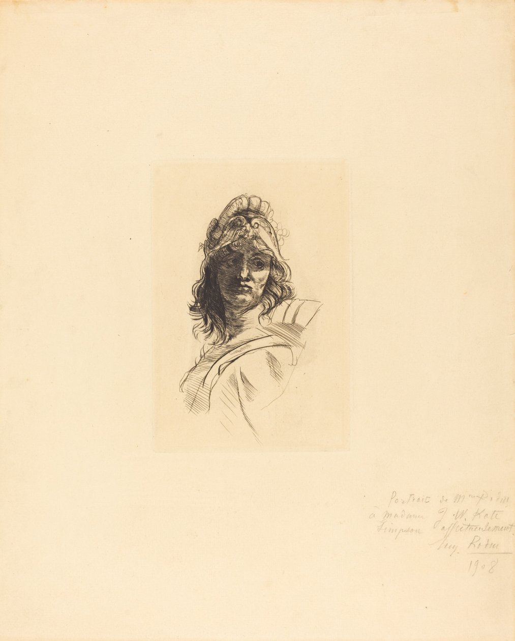 بوست دي بيلوني ، 1883. بواسطة أوغست رودين