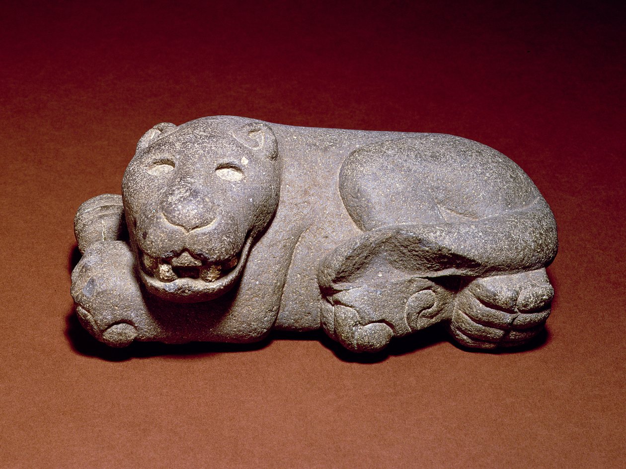 مستلق جاكوار ، 1440-1521 بواسطة ازتيك