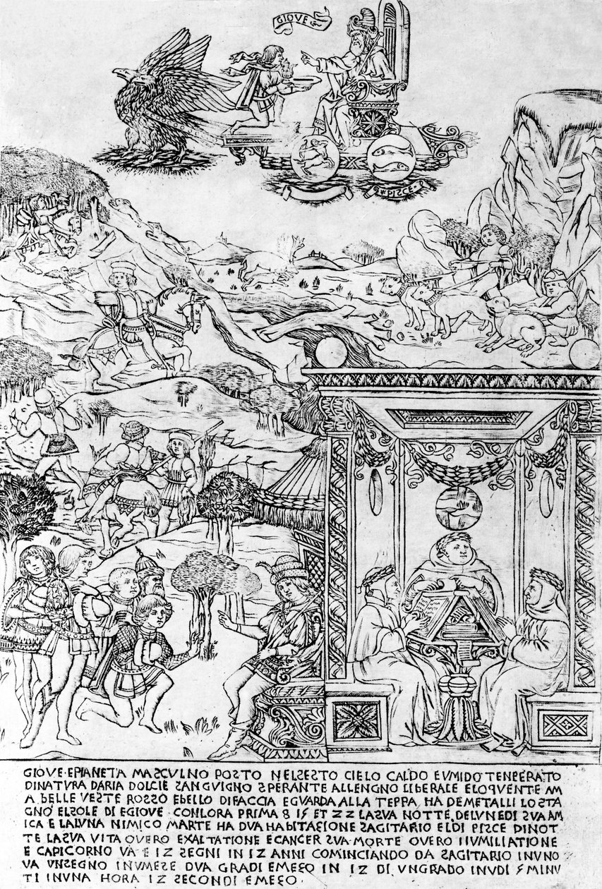 المشتري ، c.1464 بواسطة باتشيو بالديني