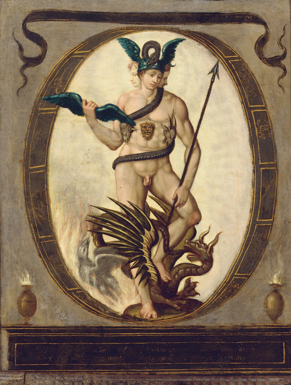 رمزية الخيمياء بواسطة Bartholomaeus Spranger