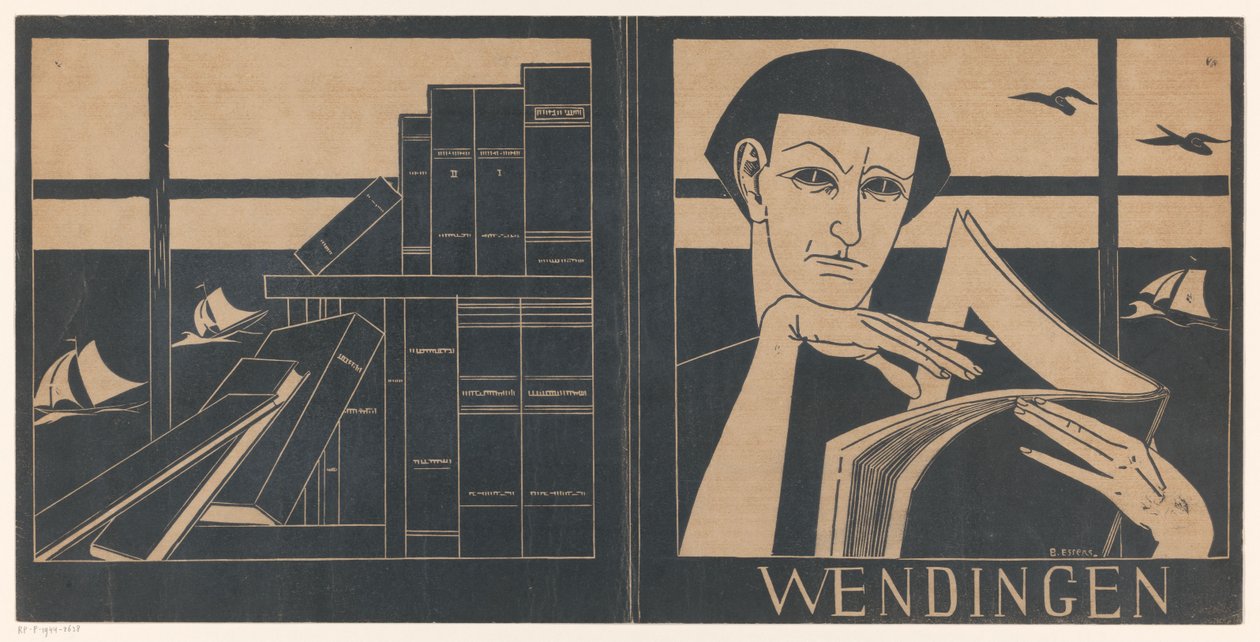 غطاء لـ Wendingen بواسطة برنارد إيسرس