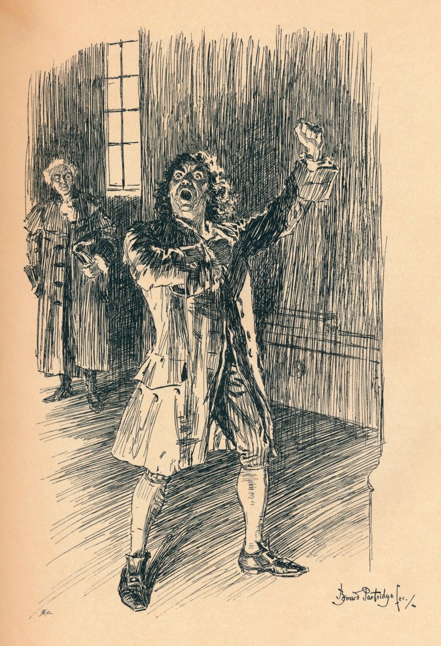 الممثل ، c1899 بواسطة برنارد بارتريدج