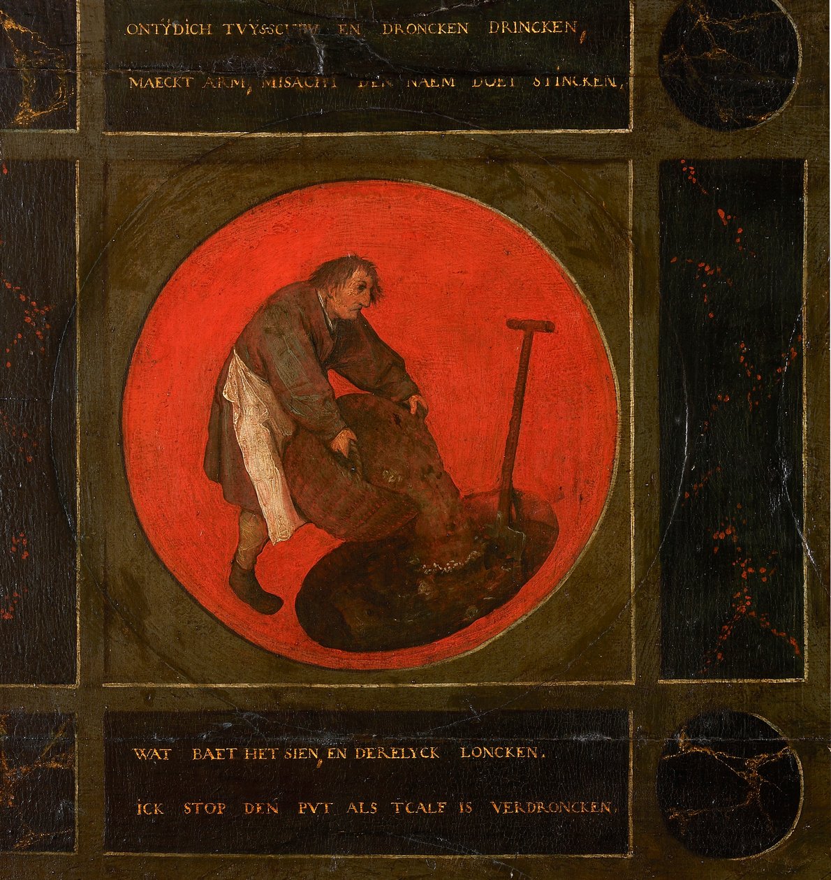 اثنا عشر أمثال ، 1558. بواسطة بروجل