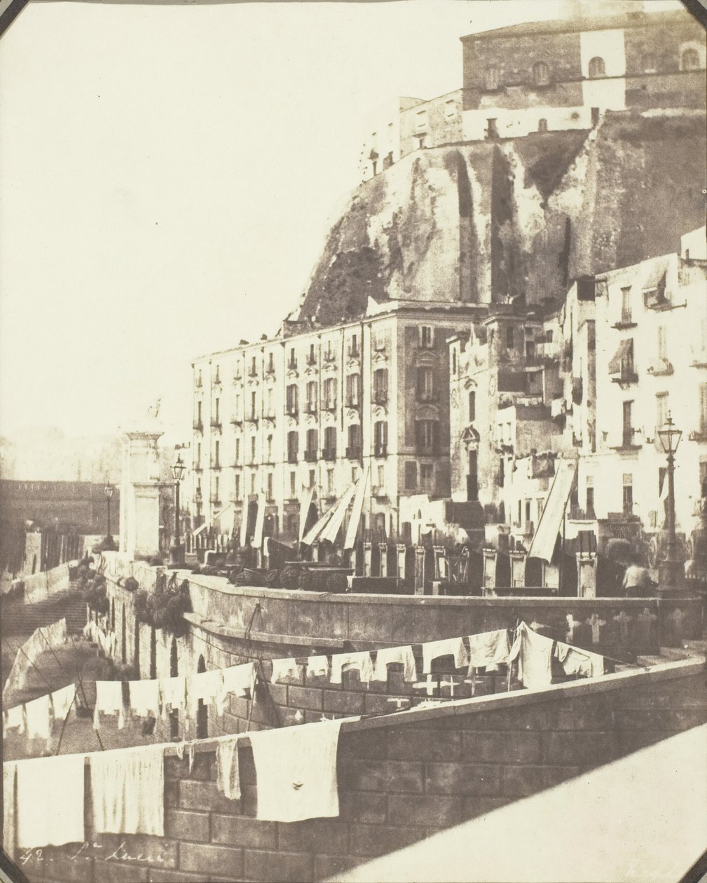 سانت لوسيا ، نابولي ، 1846. بواسطة كالفرت جونز
