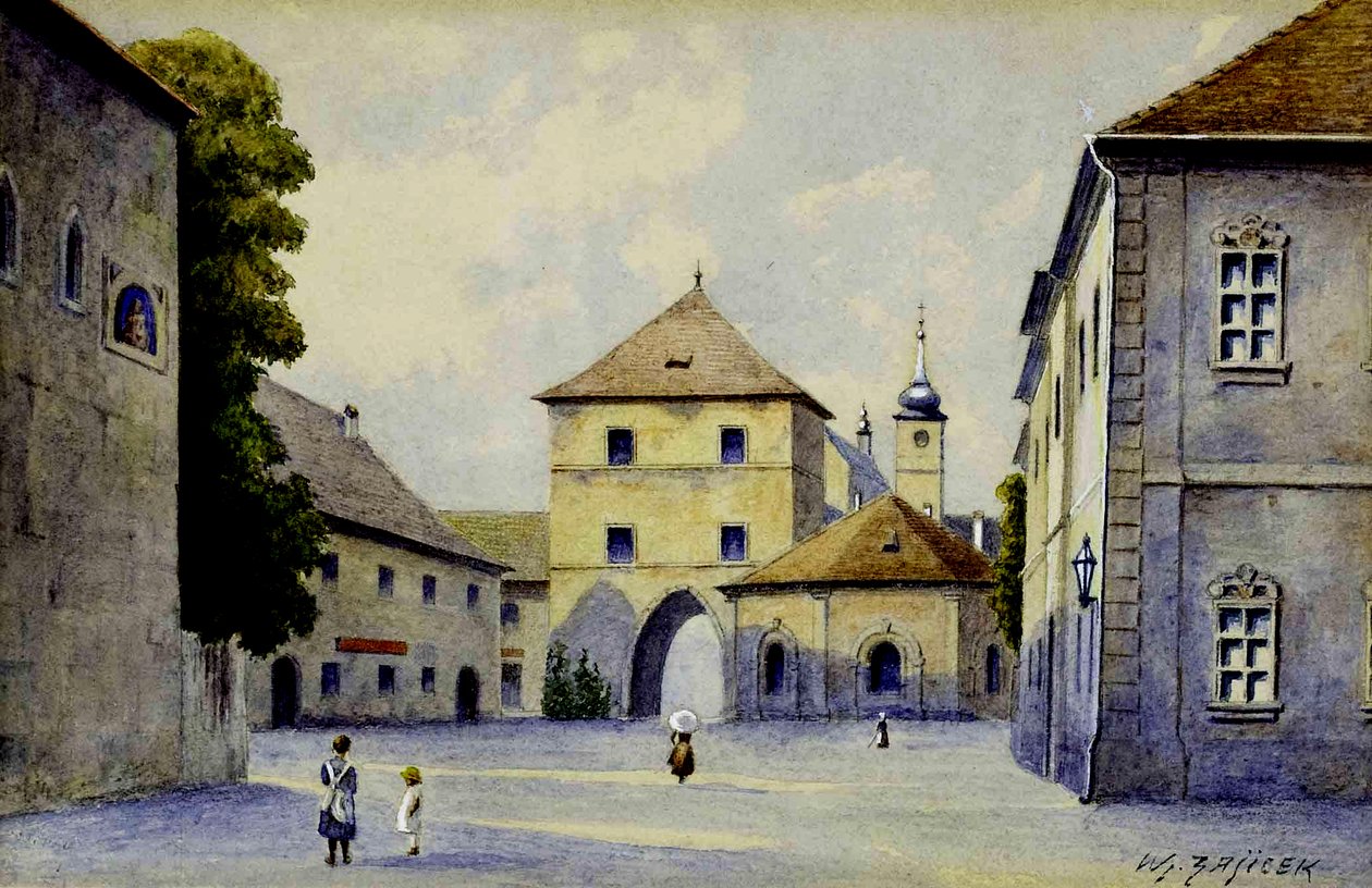 Freihaus on Wieden بواسطة Carl Wenzel Zajicek