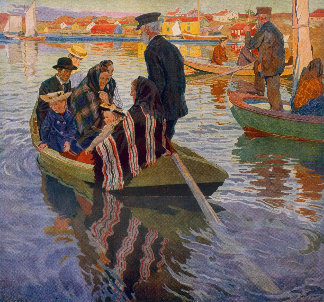 شعب الكنيسة بواسطة Carl Wilhelm Wilhelmson