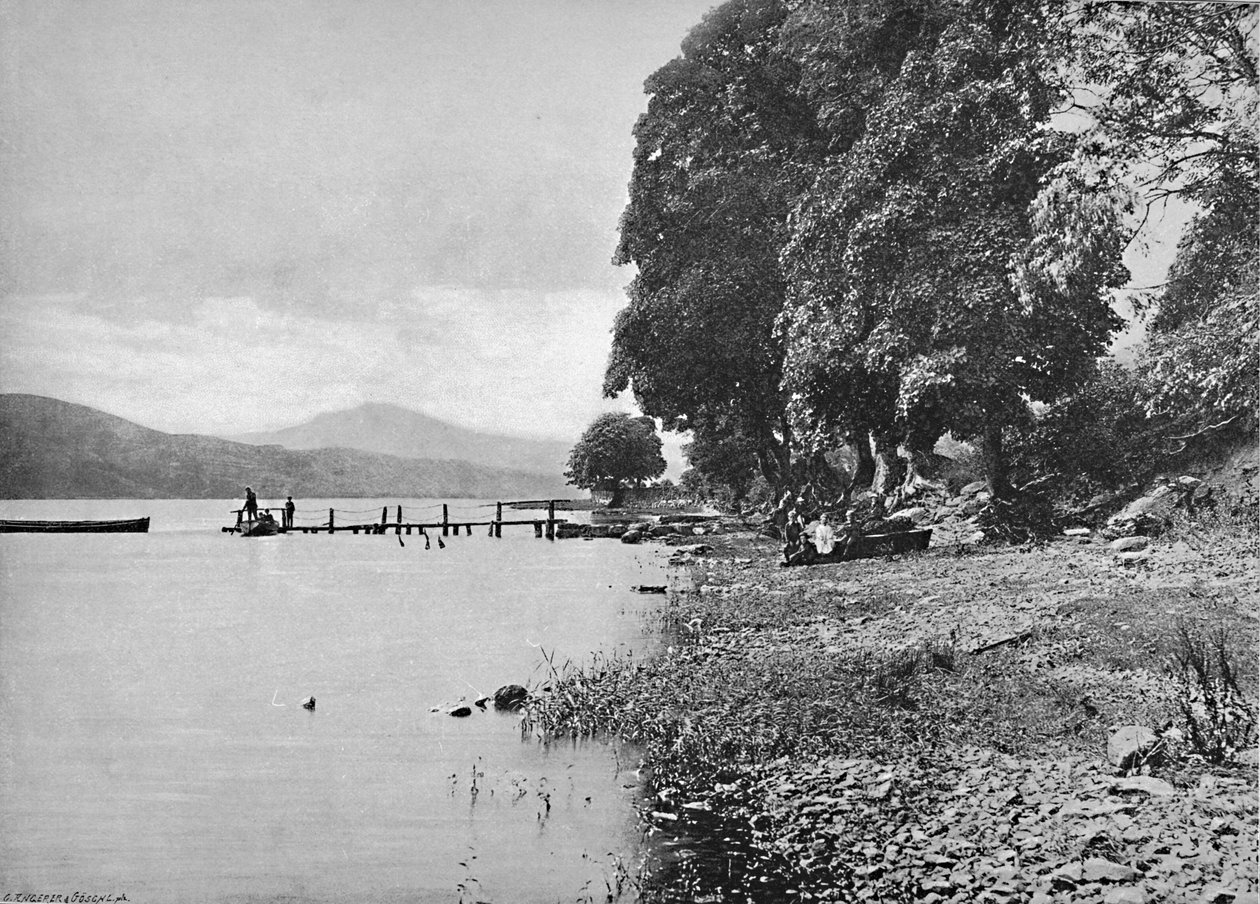 Bala Lake, c1896 بواسطة كارل نورمان