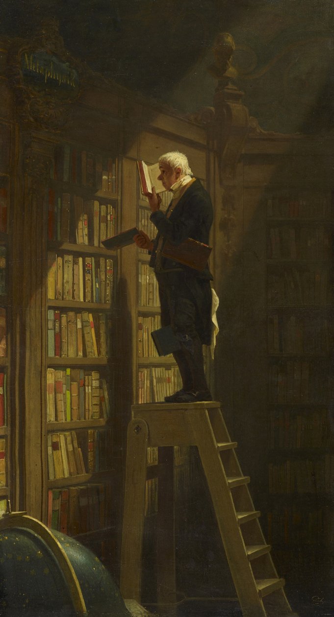 المثقف ، ج. 1850 بواسطة كارل سبيتزويج