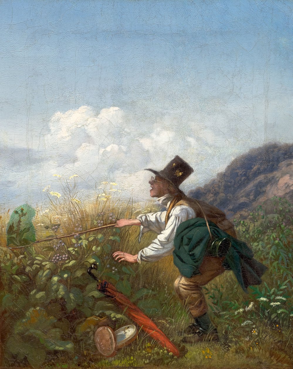 الماسك فراشة نباتي ، ج. 1837. بواسطة كارل سبيتزويج