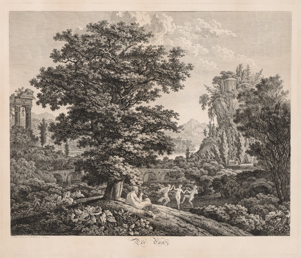 الرقص ، 1799. بواسطة كارل فيلهلم كولبي الأول