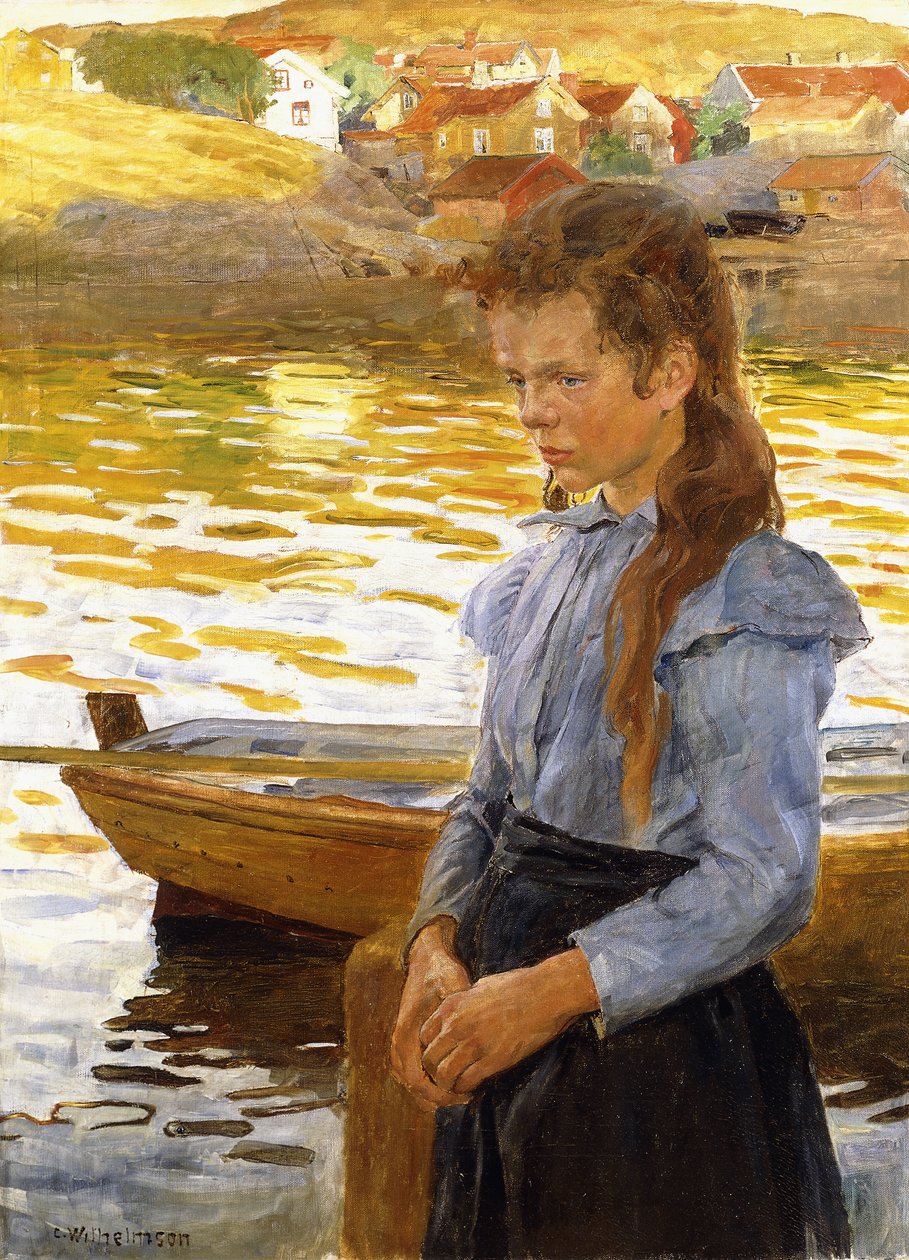 تأملات الصيف ، بواسطة Carl Wilhelm Wilhelmson