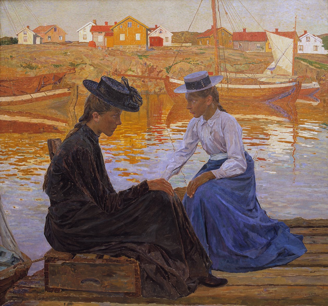 الخليج ، 1901 بواسطة Carl Wilhelm Wilhelmson