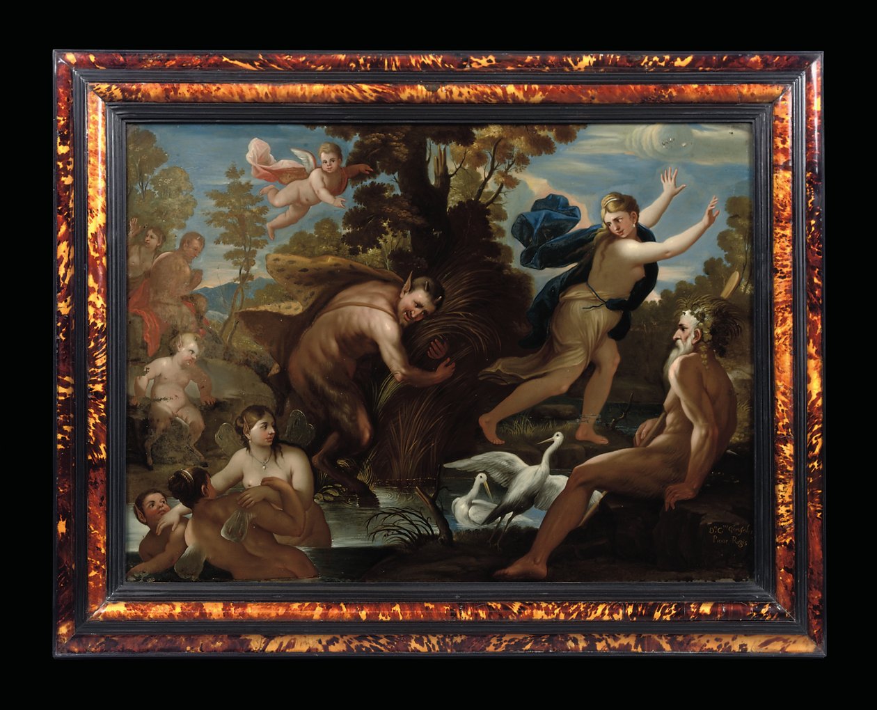 بان وسرينكس ، c.1692-1705 بواسطة كارلو جاروفالو
