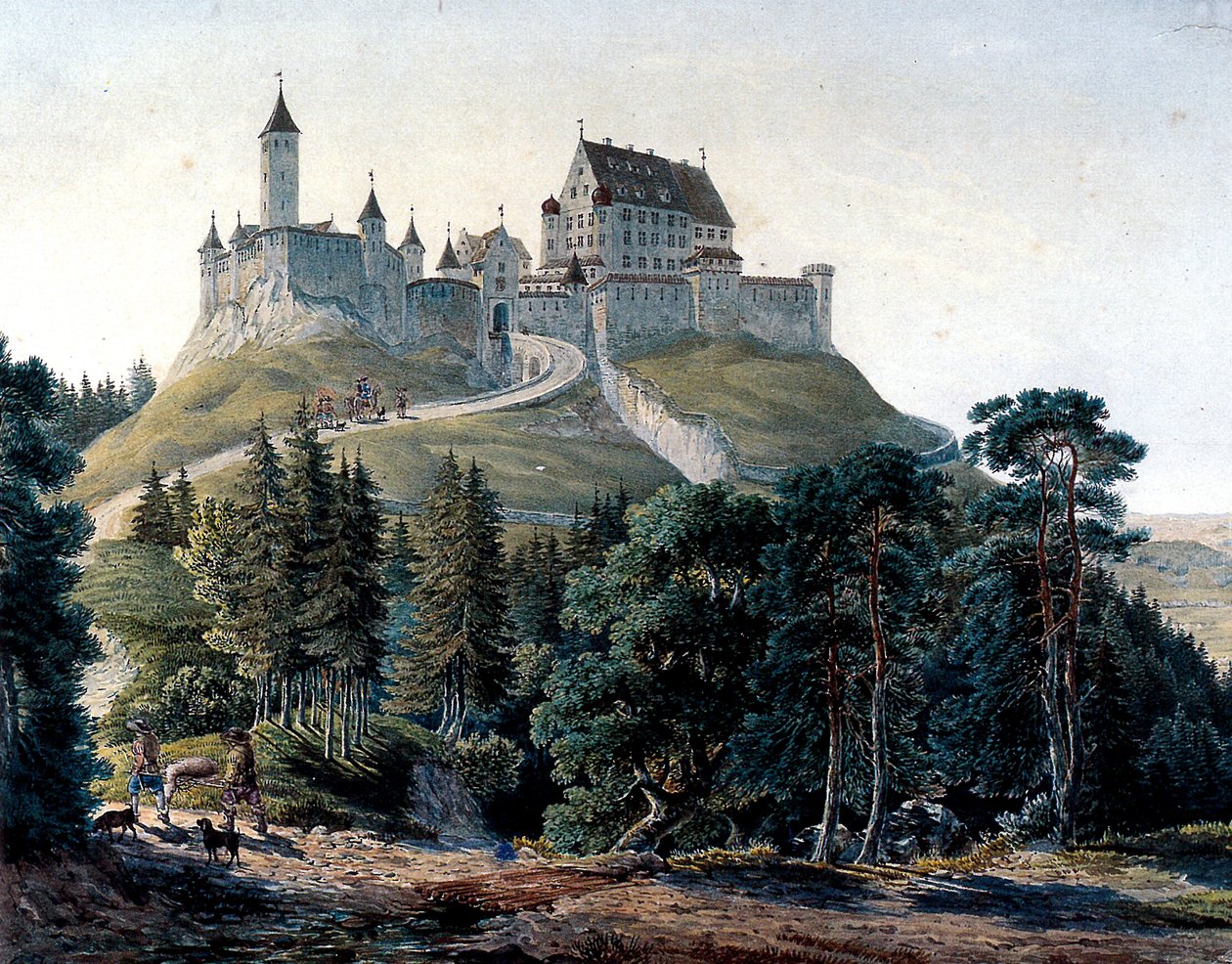 قلعة Alt-Trauchburg بواسطة كاسبار أوباتش