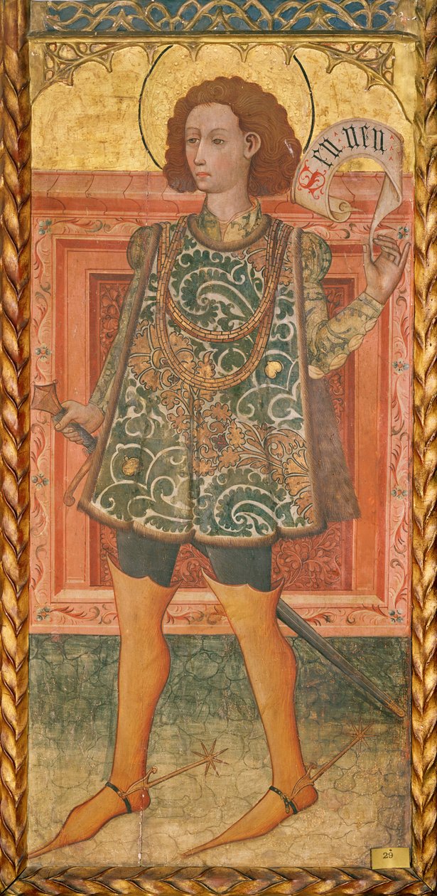 سانت سينين بواسطة المدرسة الكاتالونية