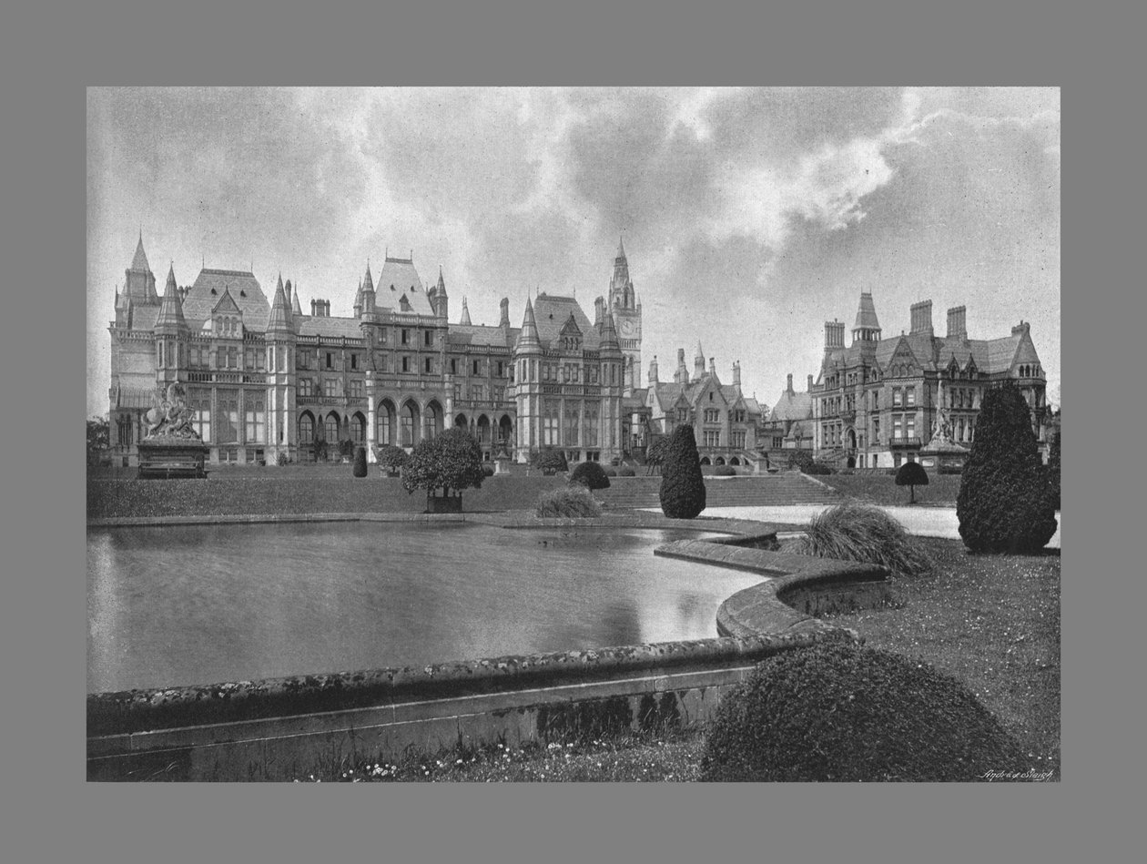 إيتون هول ، c1900 بواسطة كاتالال وبريتشارد