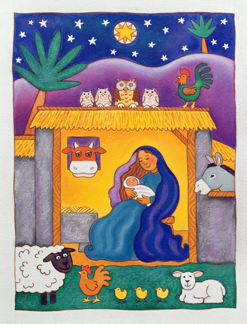 ميلاد مزرعة ، 1996 (مرحاض) بواسطة كاثي باكستر