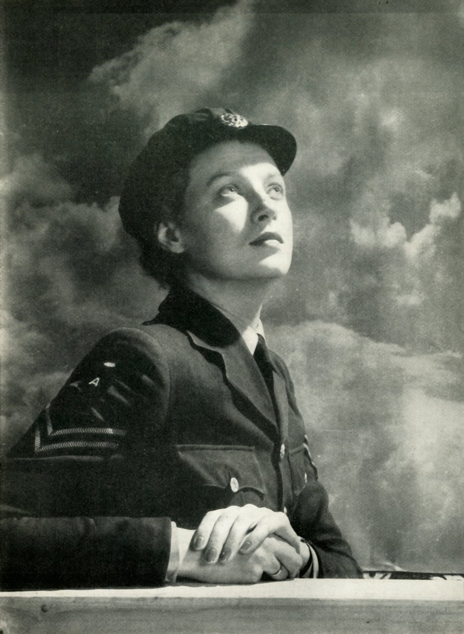 مشاهدة المعركة ، c1943. بواسطة سيسيل بيتون