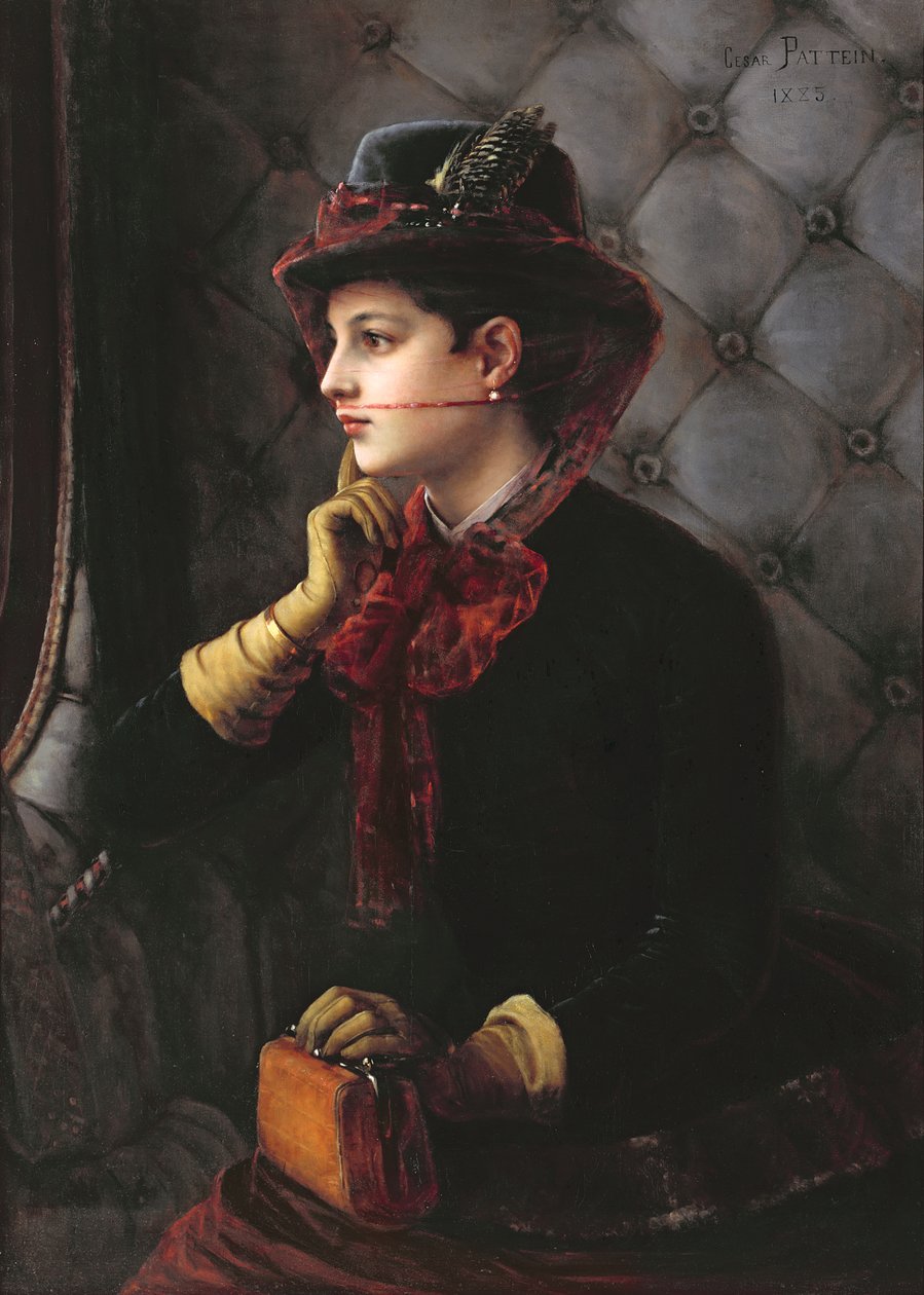 المغادرة ، 1885 بواسطة سيزار باتين