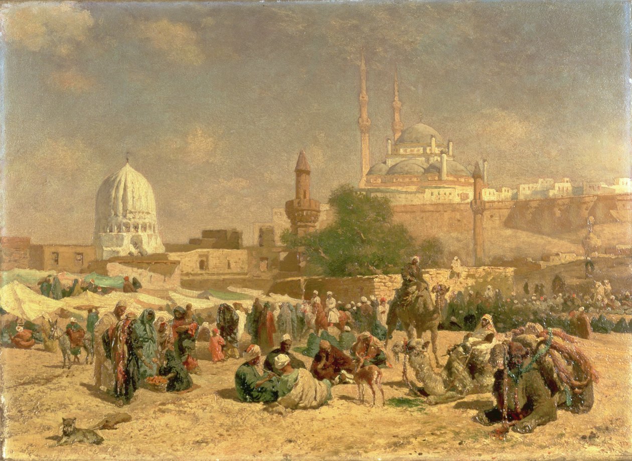 خارج القاهرة 1883 بواسطة سيزار بيسو