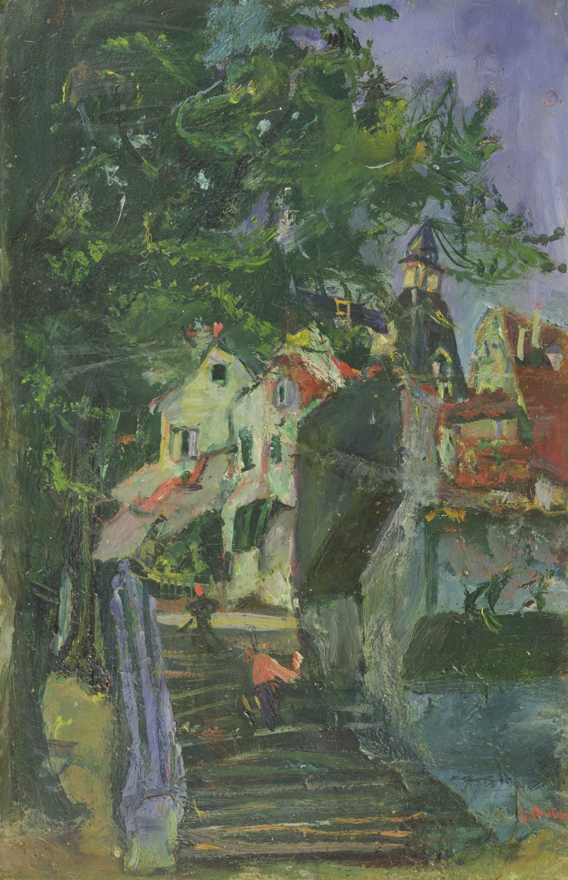 خطوات شارتر ، c.1933-34 بواسطة حاييم سوتين