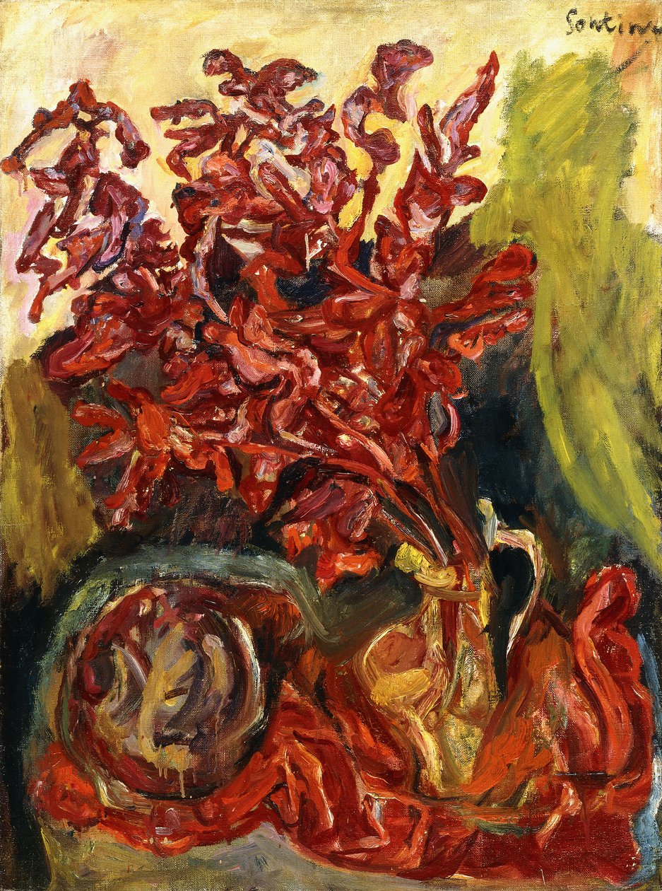 The Gladiolus ، ج .1919 بواسطة حاييم سوتين