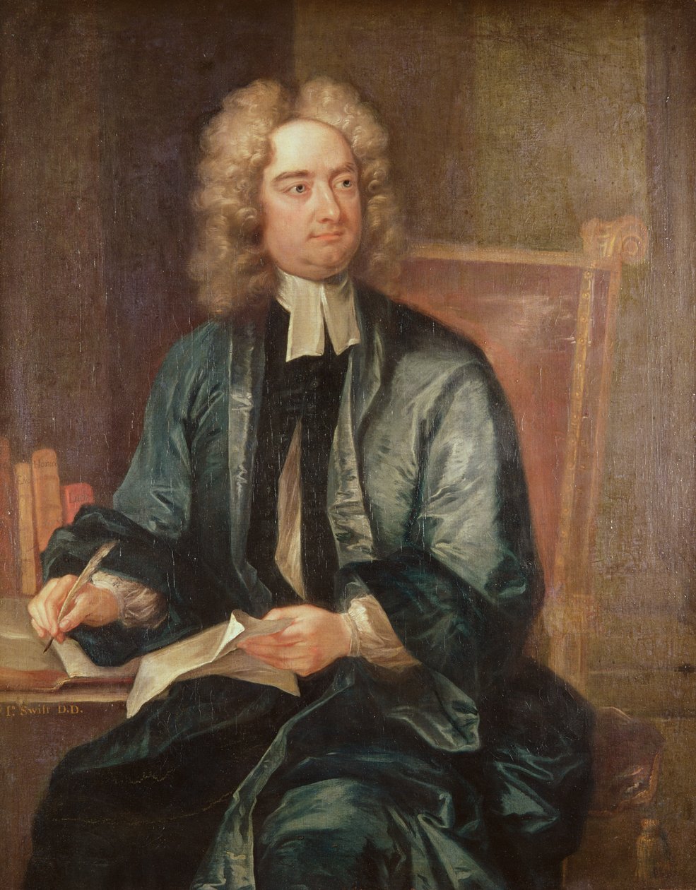 صورة لجوناثان سويفت (1667-1745) ج .1718 بواسطة تشارلز جيرفاس