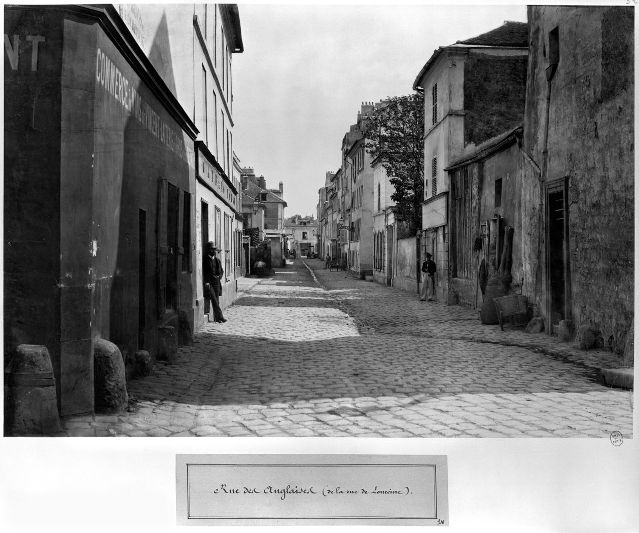 Rue des Anglaises ، من شارع de Lourcine ، باريس ، 1858-78 بواسطة تشارلز مارفيل