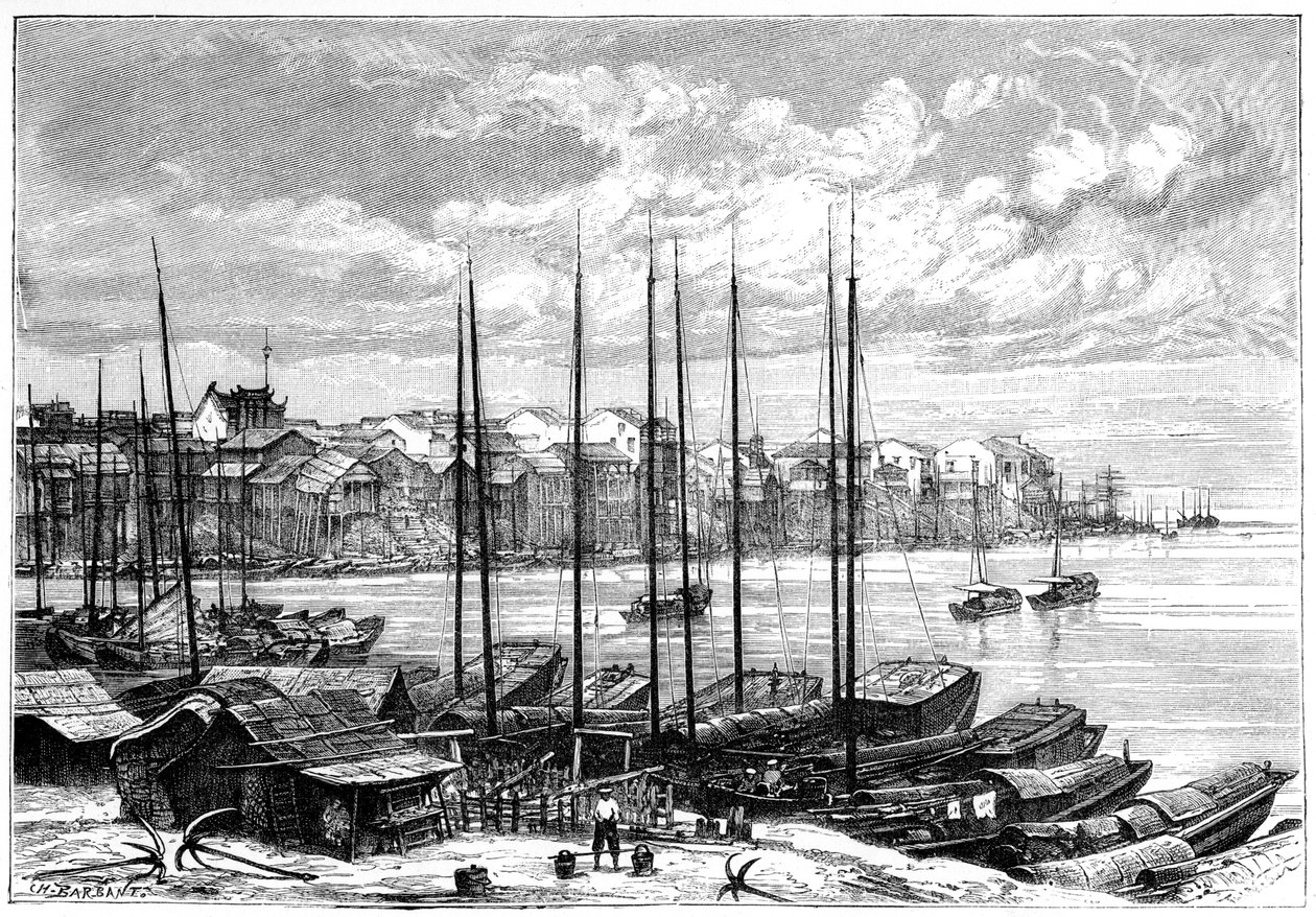 ووهان ، الصين ، 1895. بواسطة تشارلز باربانت