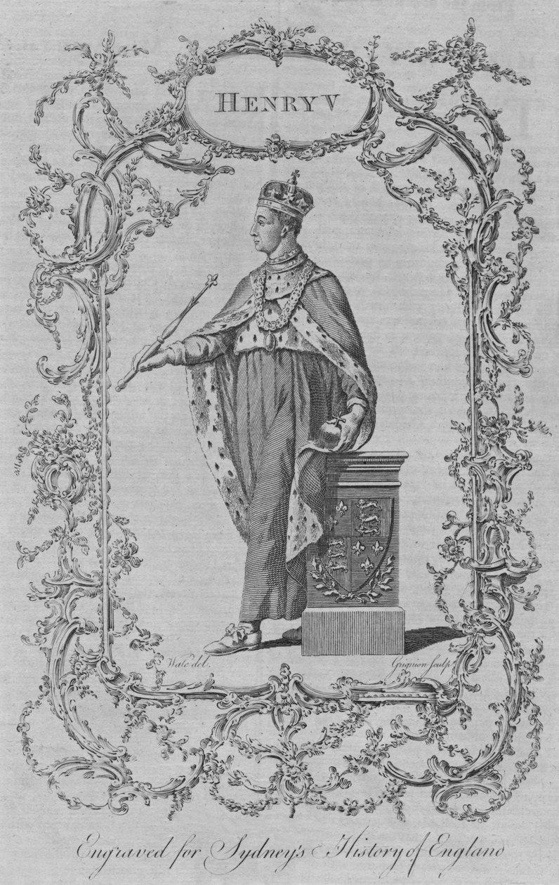 هنري الخامس ، 1773. بواسطة تشارلز غرينيون