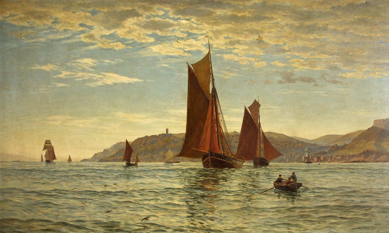 خليج Cawsand بواسطة تشارلز بارسونز نايت