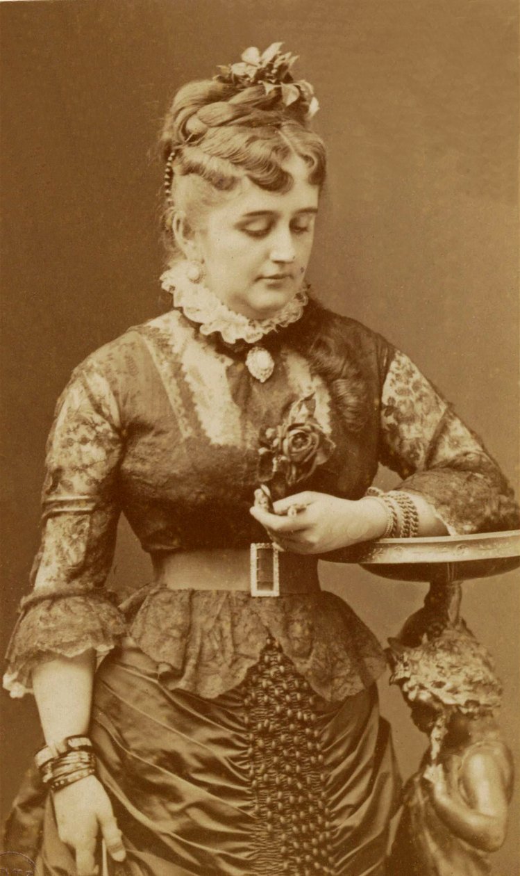 فاني لير ، c.1875 بواسطة تشارلز ريوتلينجر