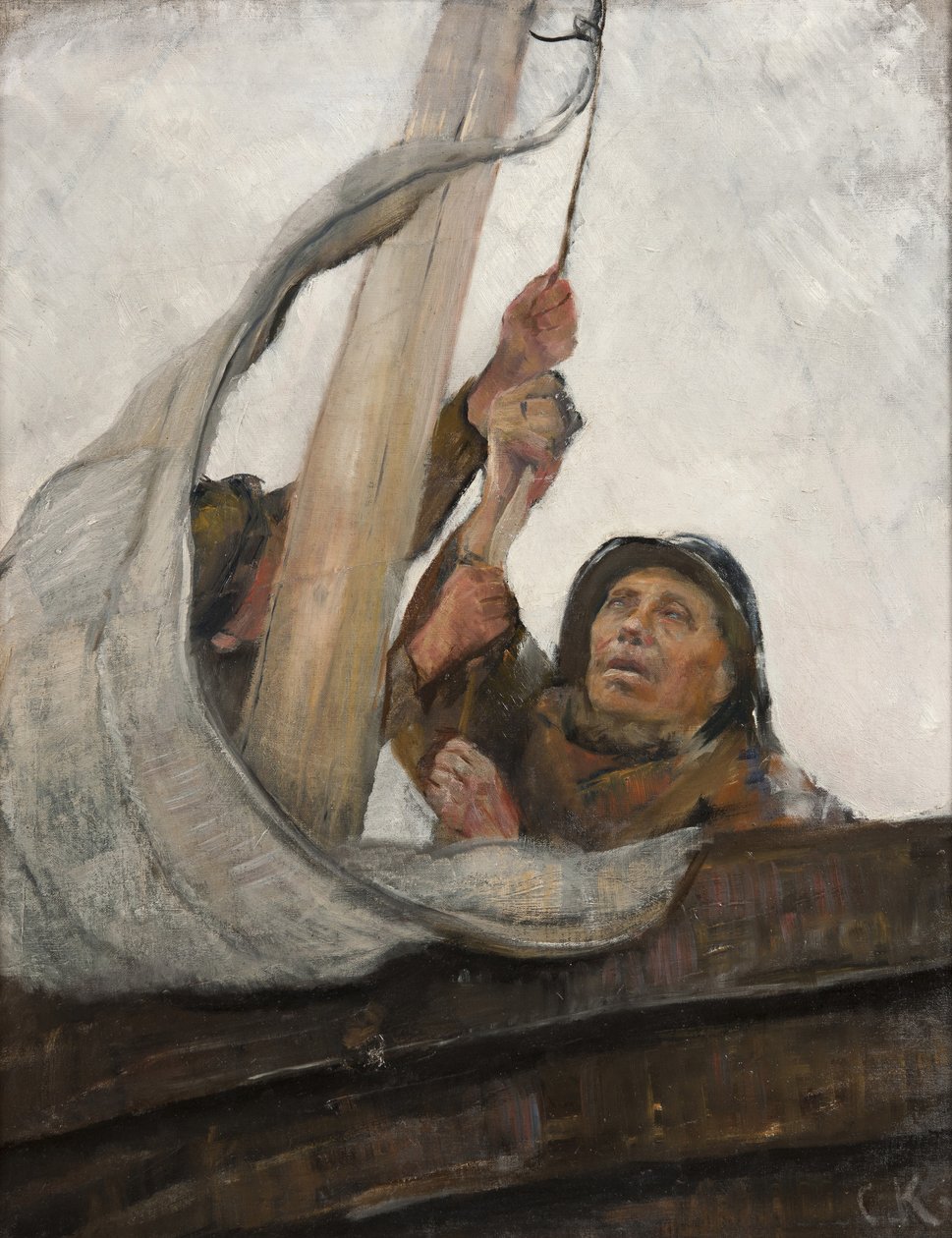 الشراع ، ج .1900 بواسطة كريستيان كروهيج
