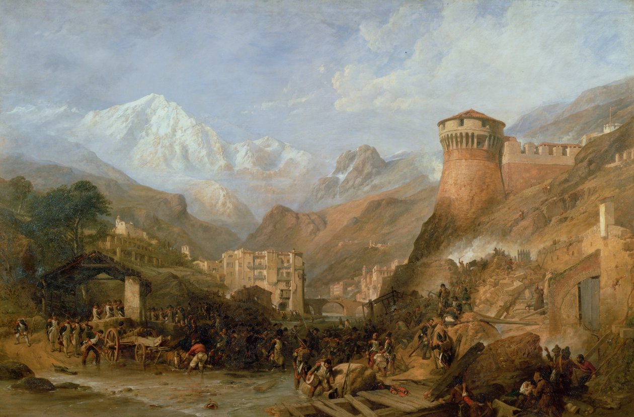 معركة روفيريتو ، 4 سبتمبر 1796 ، 1851 بواسطة كلاركسون فريدريك ستانفيلد