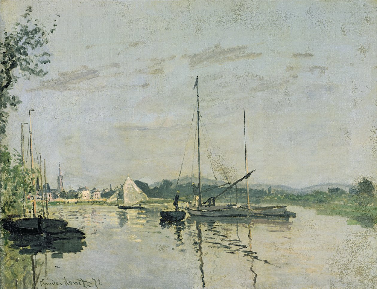 Argenteuil ، 1872 بواسطة كلود مونيه