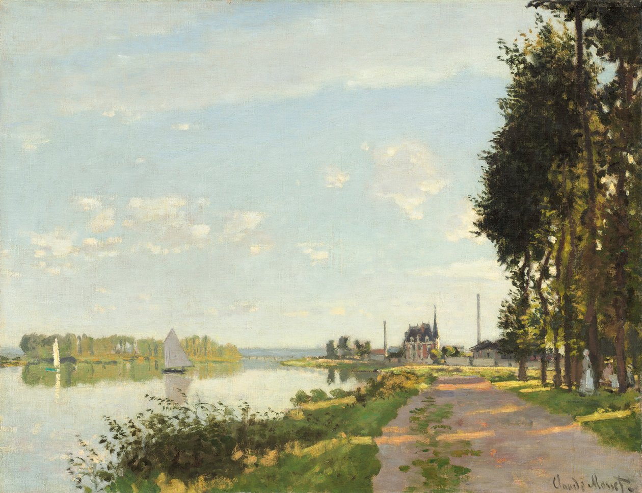 Argenteuil ، c.1872 بواسطة كلود مونيه