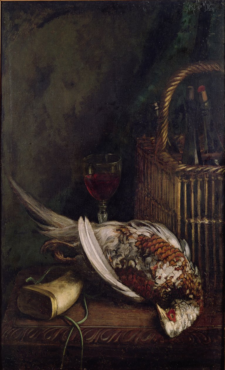 لا تزال الحياة مع الدراج ، c.1861 بواسطة كلود مونيه