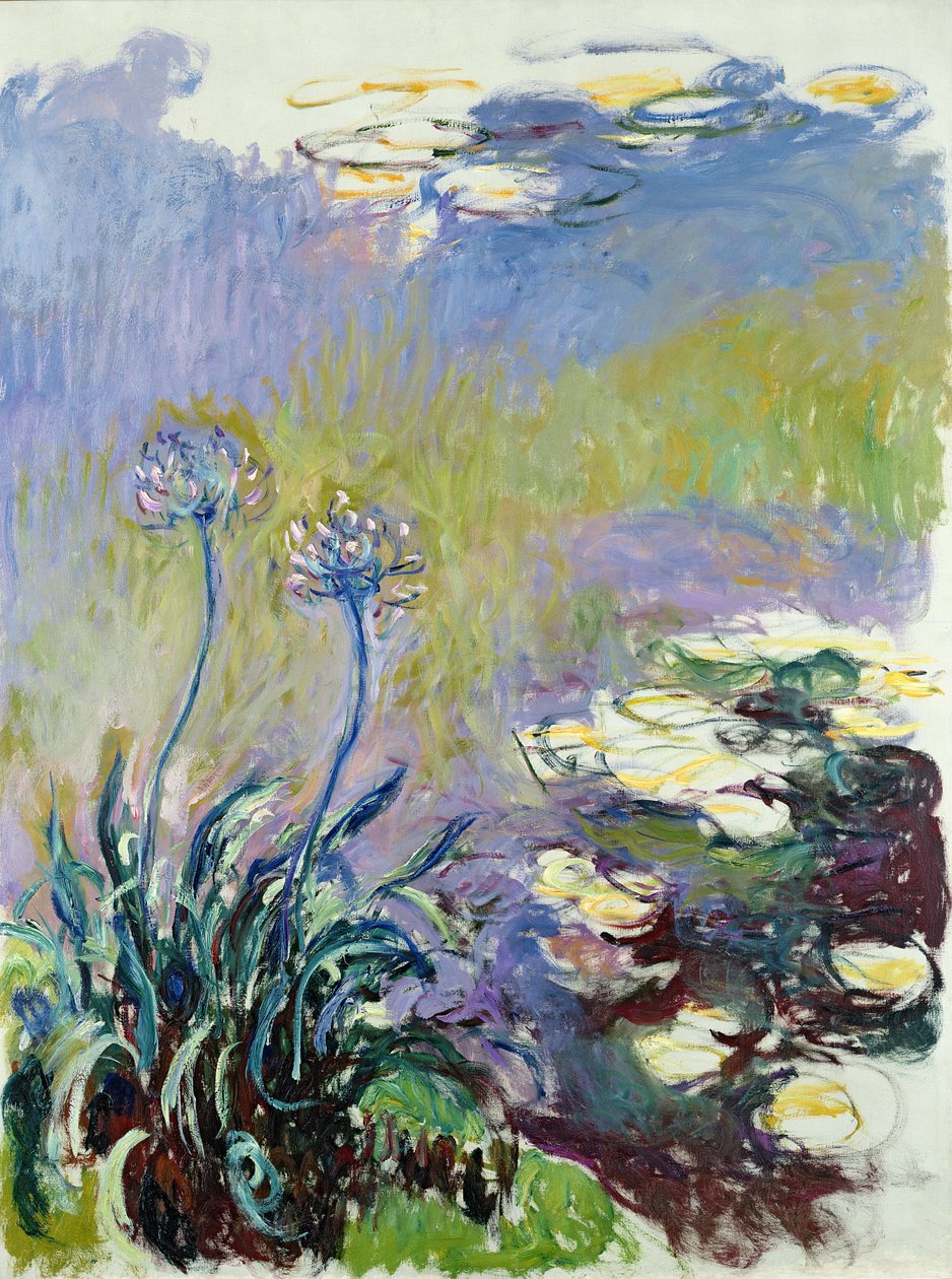 الأجابانثوس ، 1914-17 بواسطة كلود مونيه