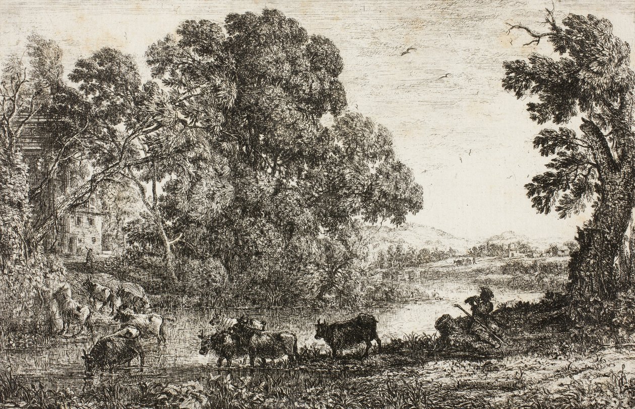 الكاورد ، 1636 بواسطة كلود لورين