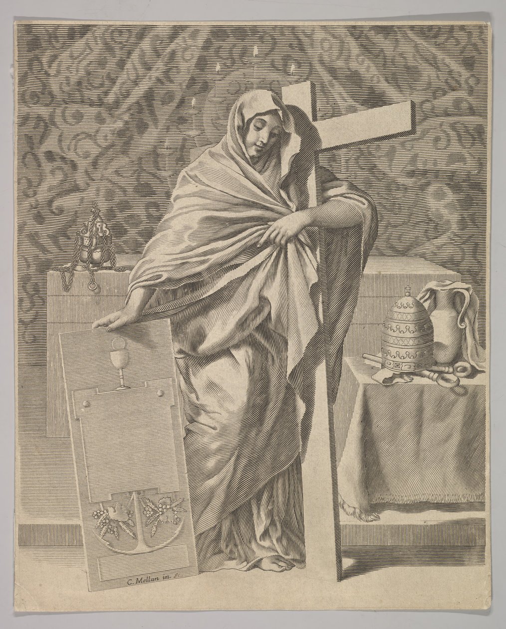 تجسيد الإيمان ، 1642. بواسطة كلود ميلان