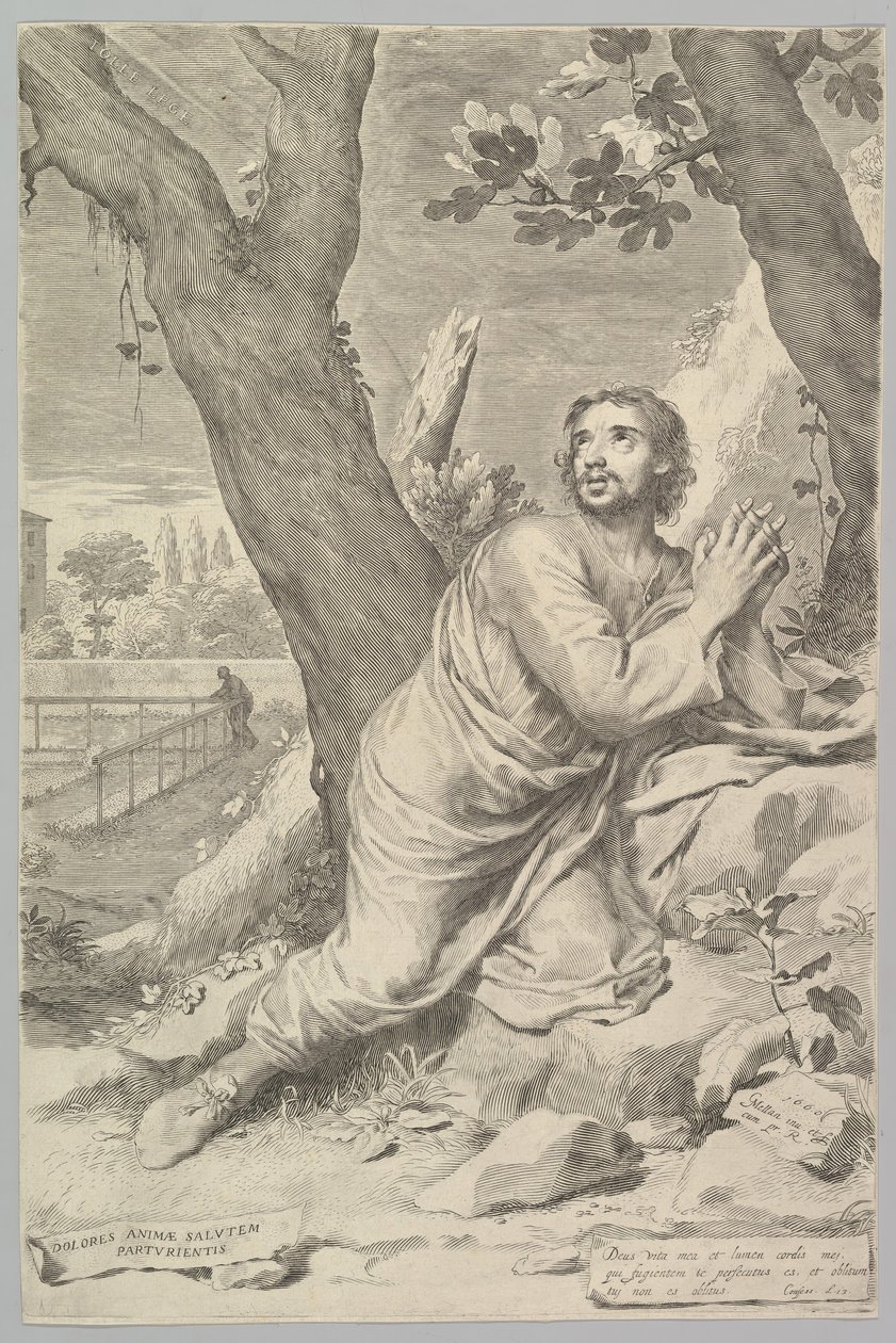 القديس أوغسطين ، 1660. بواسطة كلود ميلان
