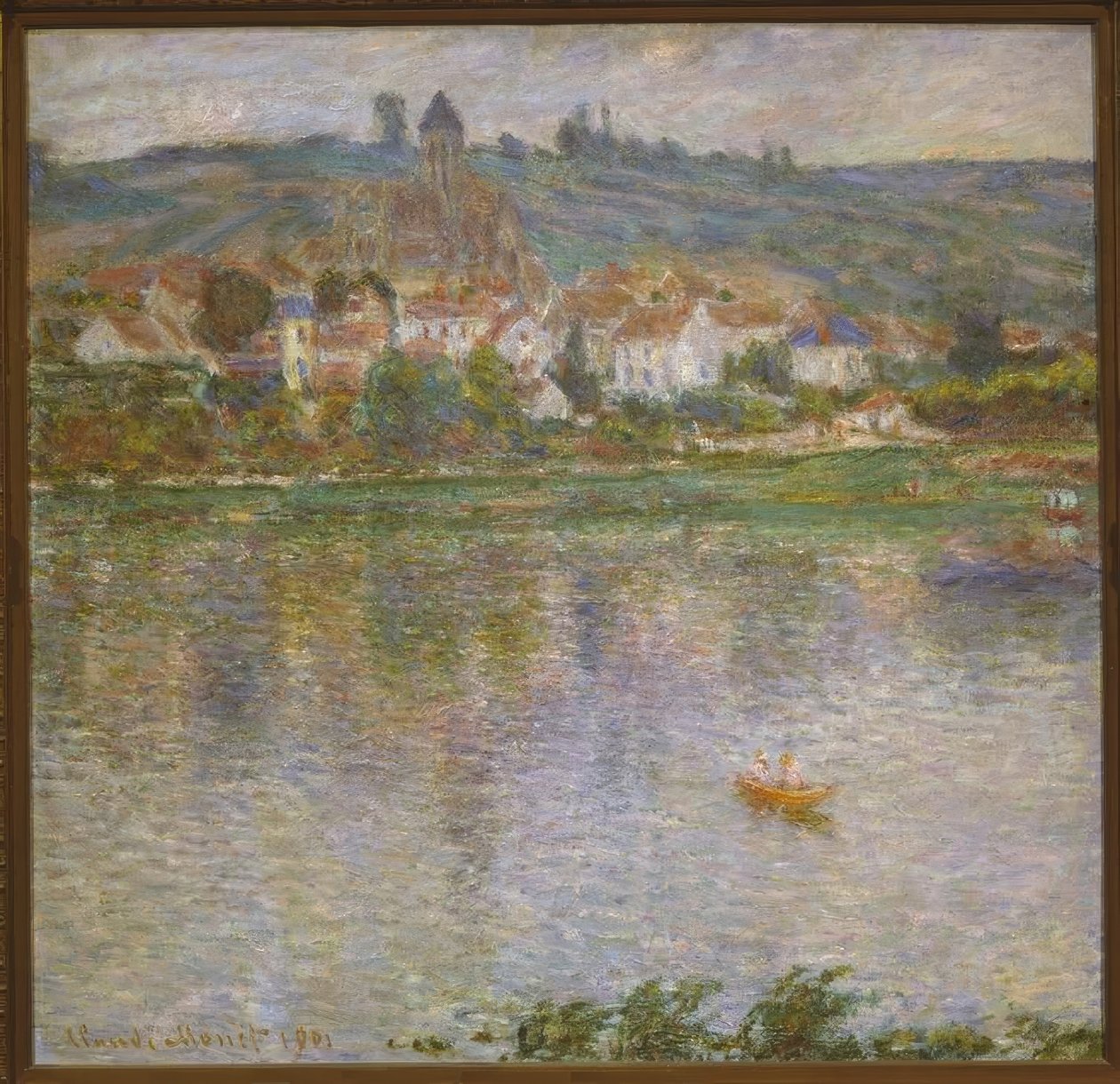 مدينة Vetheuil بواسطة كلود مونيه