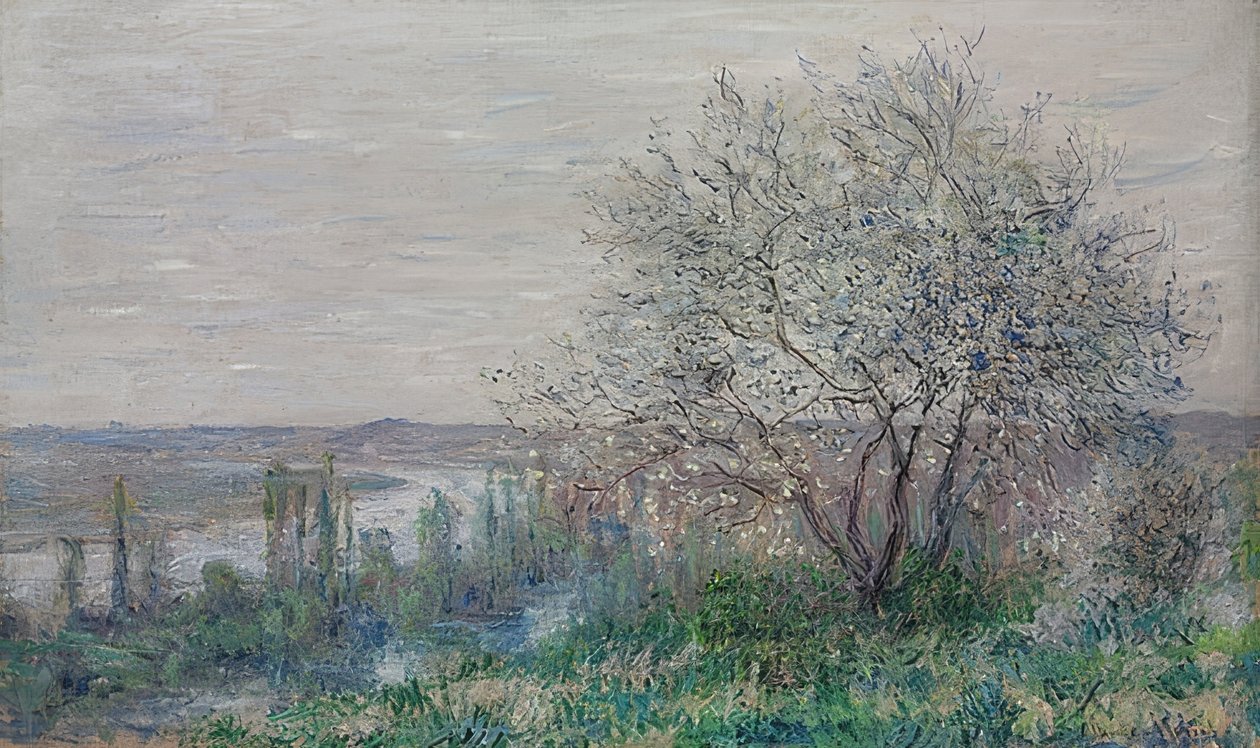 مزاج الربيع في Vétheuil. 1880 بواسطة كلود مونيه