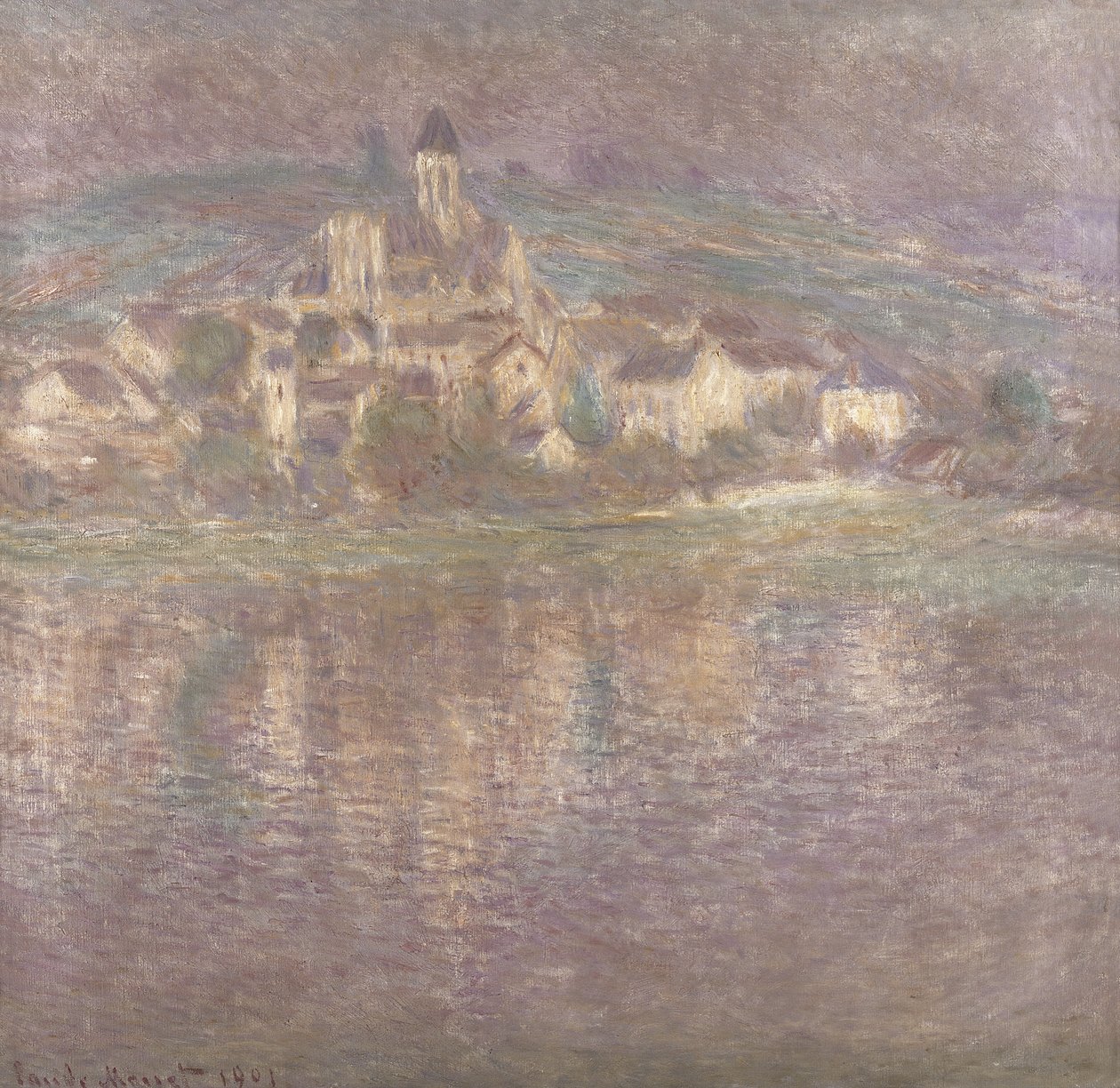 Vetheuil ، الغروب ، 1901 بواسطة كلود مونيه