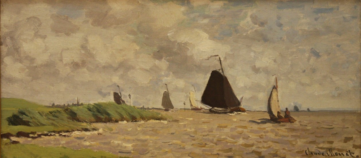 منظر من فوران ، ج .1871 بواسطة كلود مونيه