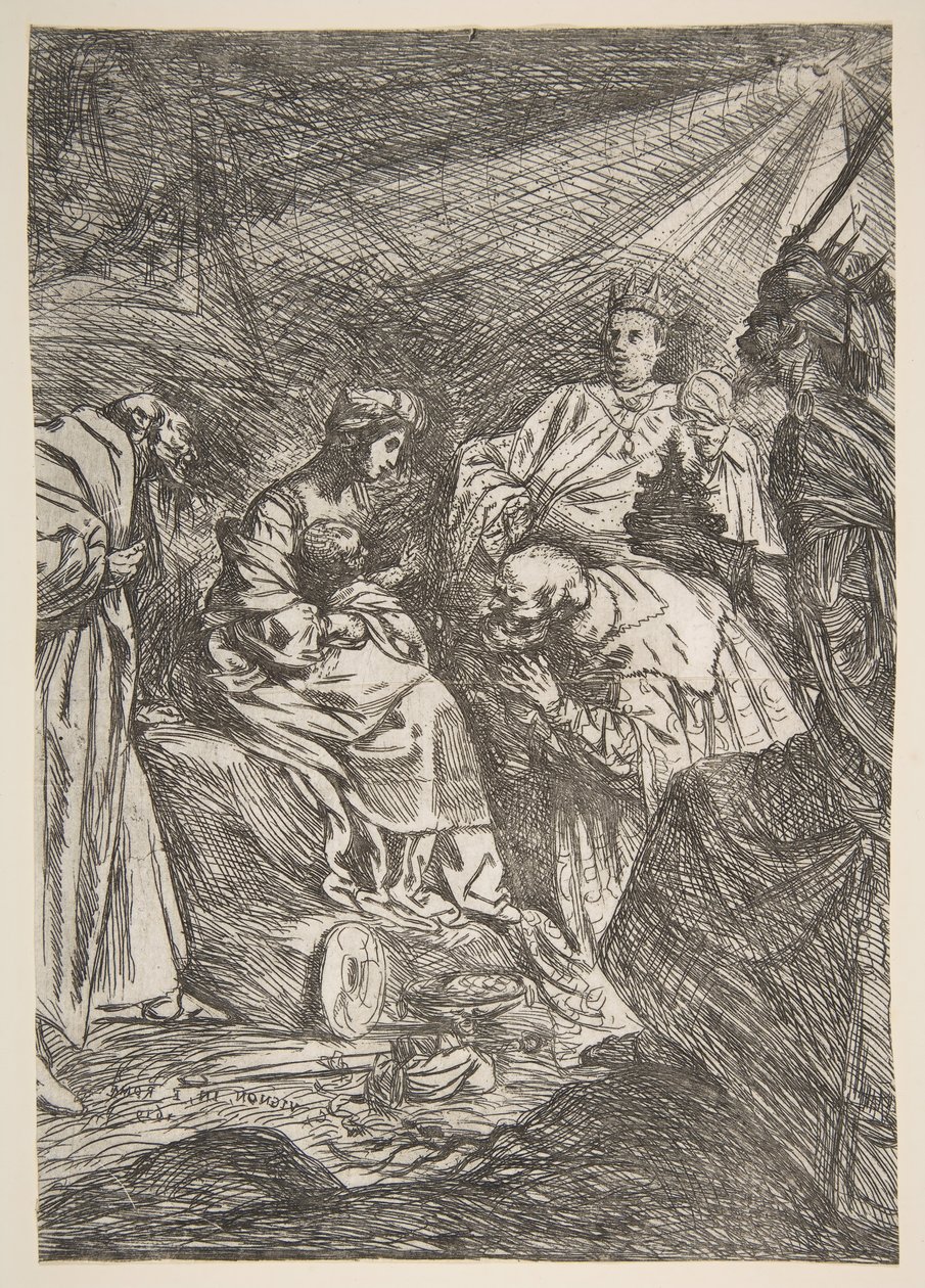 العشق من المجوس ، 1619. بواسطة كلود فيجنون