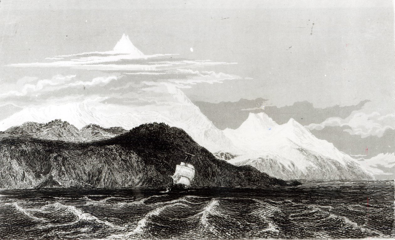 جبل سارمينتو ، نقش عليه توماس لاندسير (1795-1880) بواسطة كونراد مارتنز