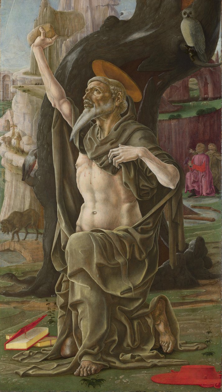 سانت جيروم ، 1470 م بواسطة Cosimo Tura