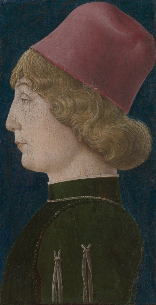 صورة لشاب ، 1470s. بواسطة كوزمي تورا